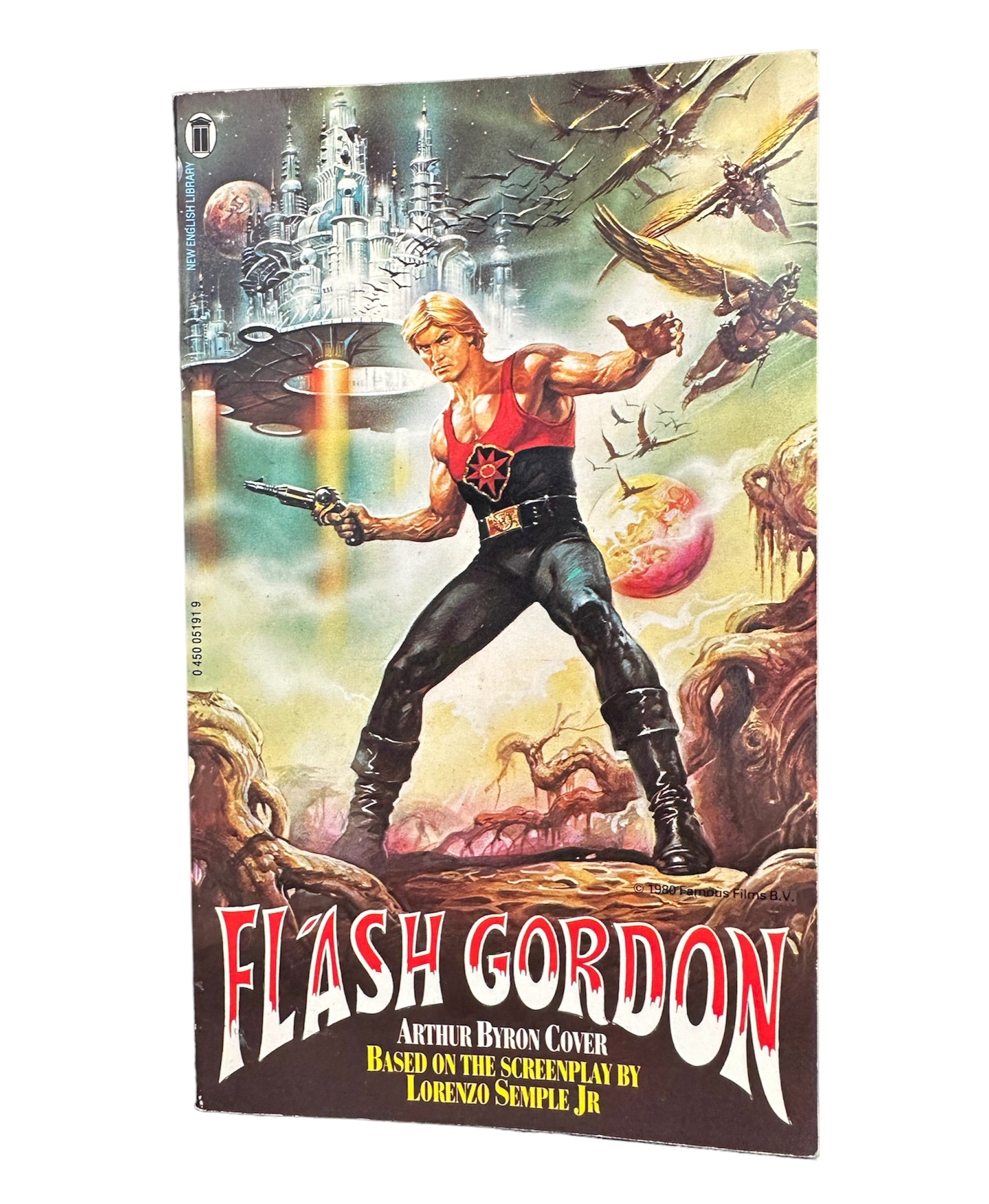 Vintage 1980 Flash Gordan The Paperback Novel Of The Blockbuster Movie –  Midas Touch Toys, Games And Collectables