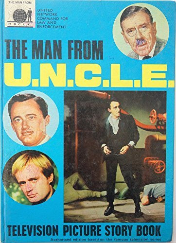 The Man from U.N.C.L.E. Television Picture Story Book Midas