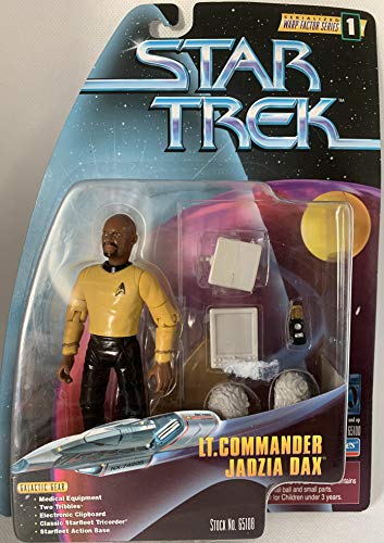 Action Figure Vintage Star Trek Warp Factor Series 1 DS9 Captain Benjamin  Sisko In Classic Uniform Factory Error Packing