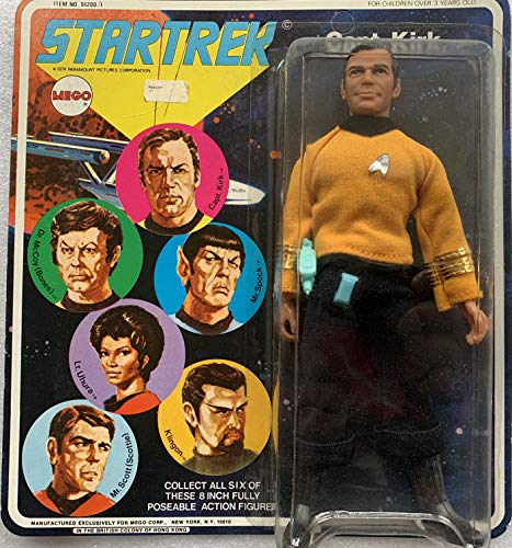 Vintage captain shop kirk action figure