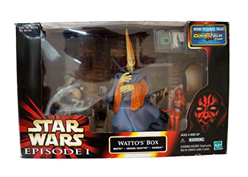 Vintage Star Wars Episode 1 The Phantom Menace Wattos Box Action