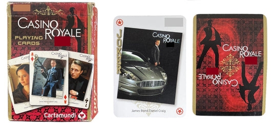 Vintage Cartamundi 2006 James Bond 007 Casino Royale Deck Of Playing Cards - In The Original Box - Former Shop Counter Display Set