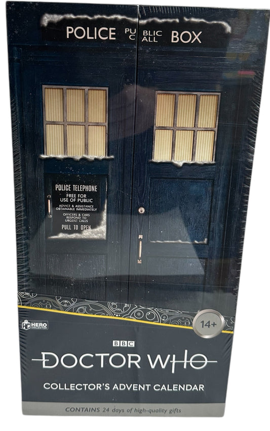 Hero Collectors 2018 Doctor Dr Who The Tardis 24 Day Advent Calendar For Christmas - Factory Sealed Shop Stock Room Find