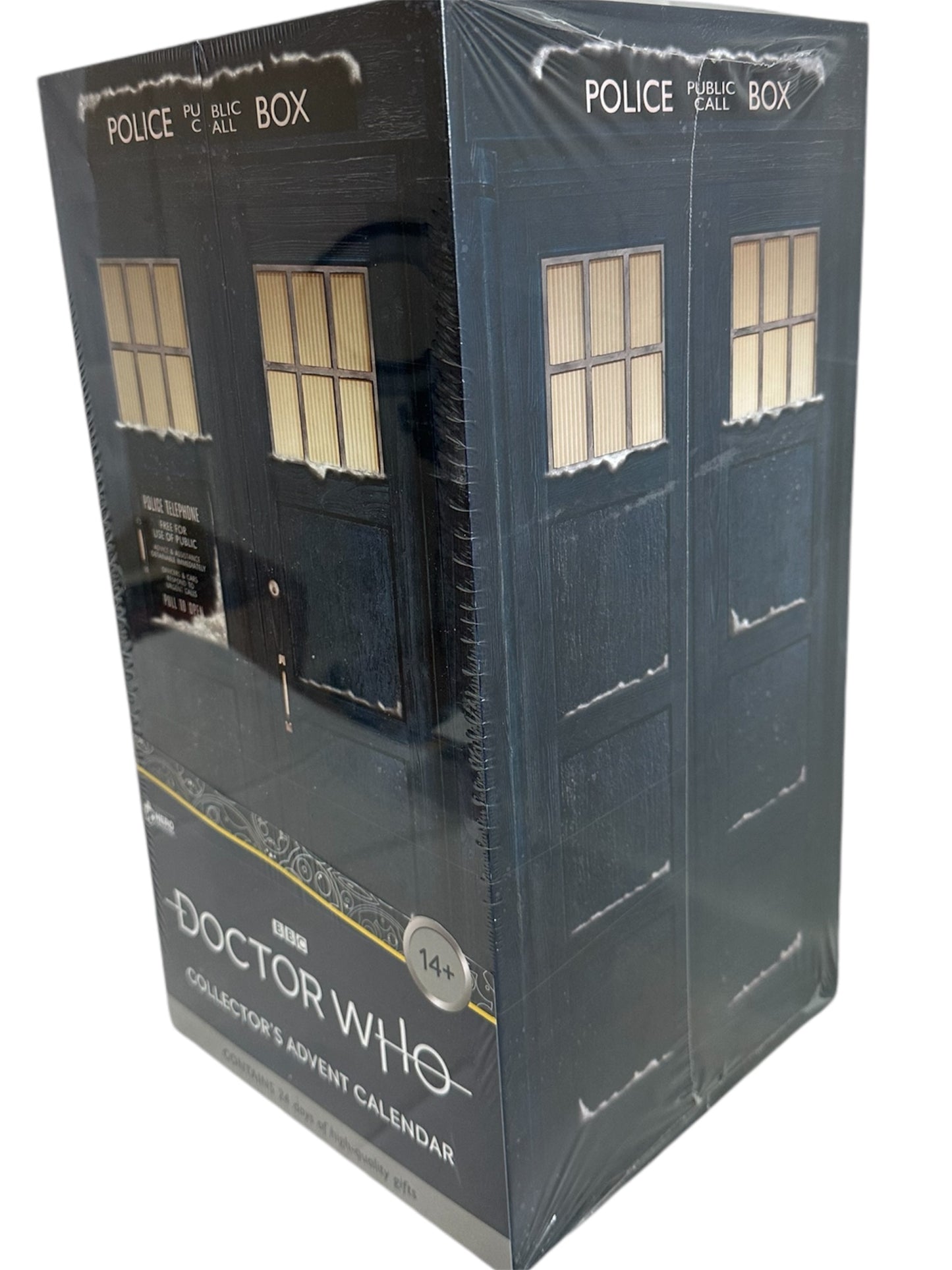 Hero Collectors 2018 Doctor Dr Who The Tardis 24 Day Advent Calendar For Christmas - Factory Sealed Shop Stock Room Find