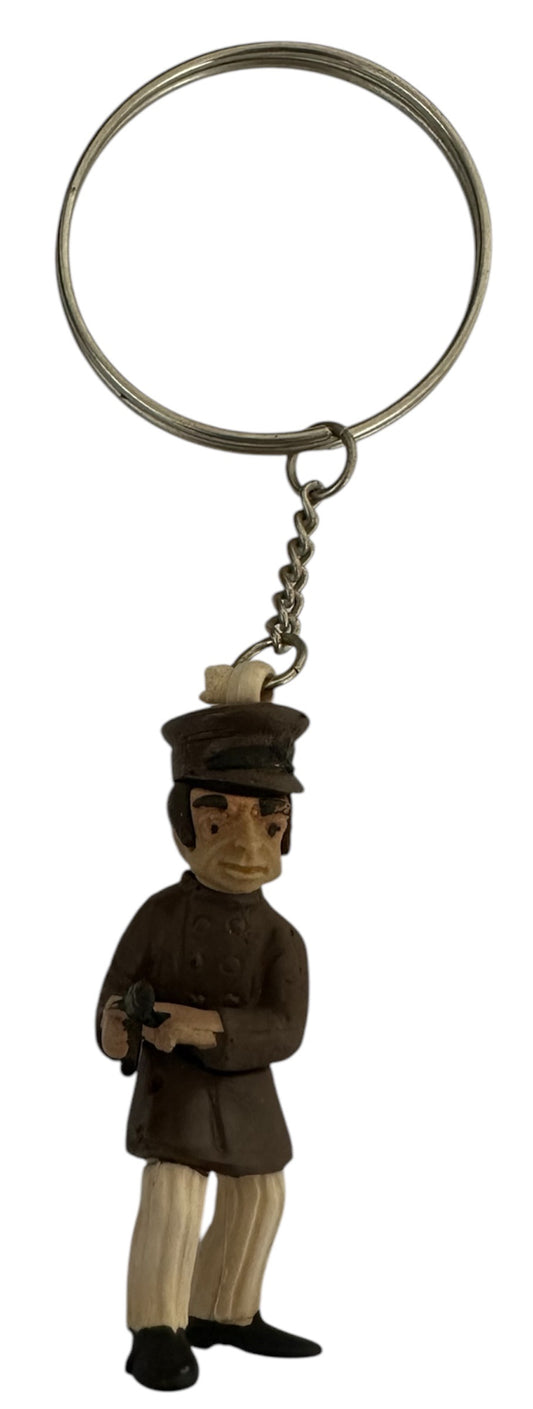 Vintage 1960's Gerry Andersons Thunderbirds - Nosey Parker Figural Keyring - Fantastic Condition Ultra Rare Item