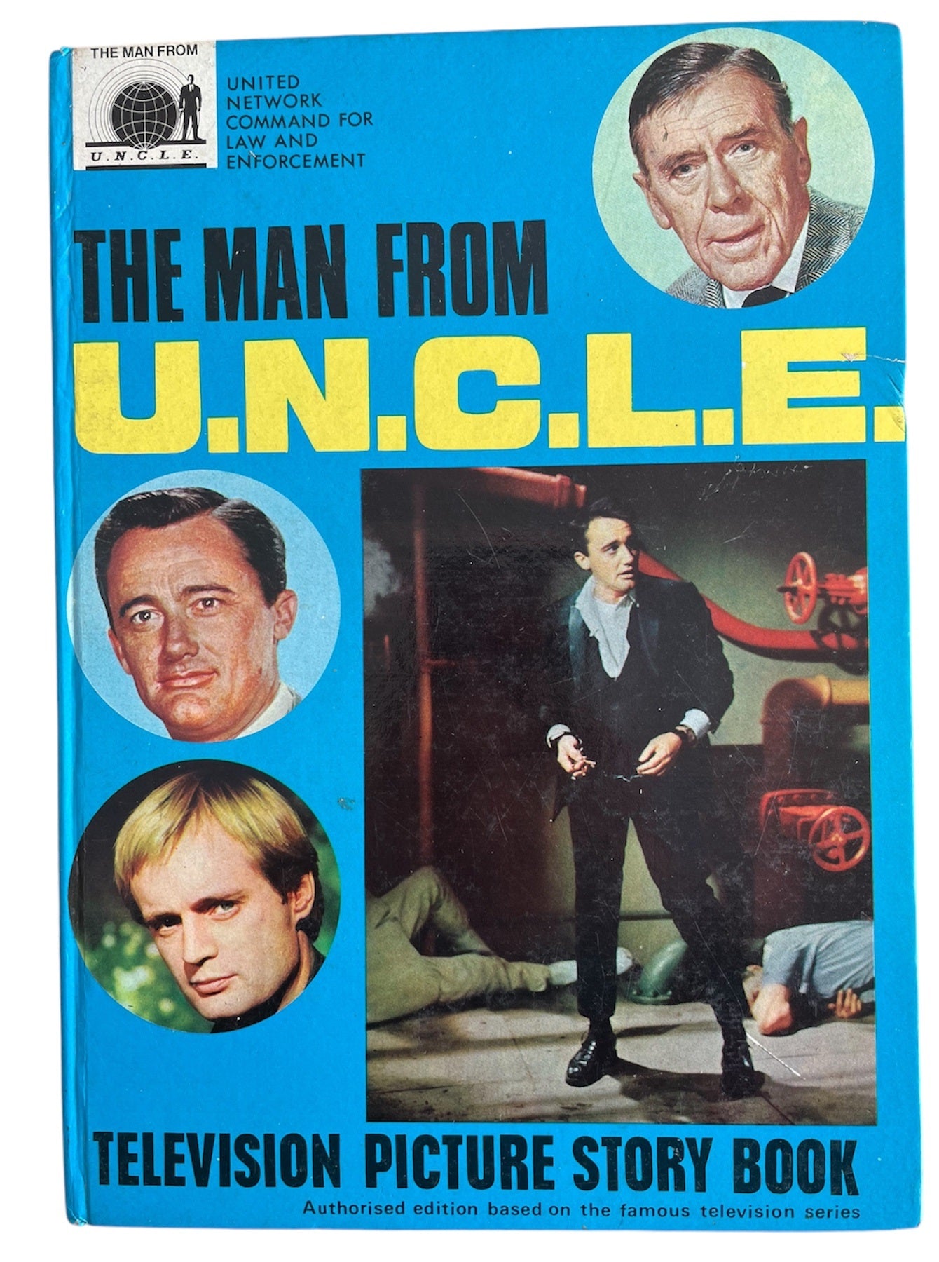 Vintage 1968 The Man From UNCLE Television Picture Story Book - Fantastic Condition