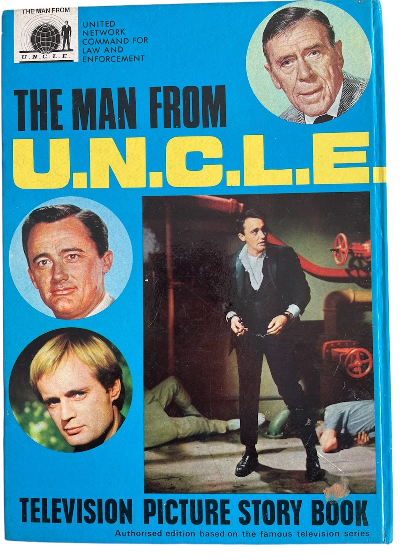 Vintage 1968 The Man From UNCLE Television Picture Story Book - Fantastic Condition