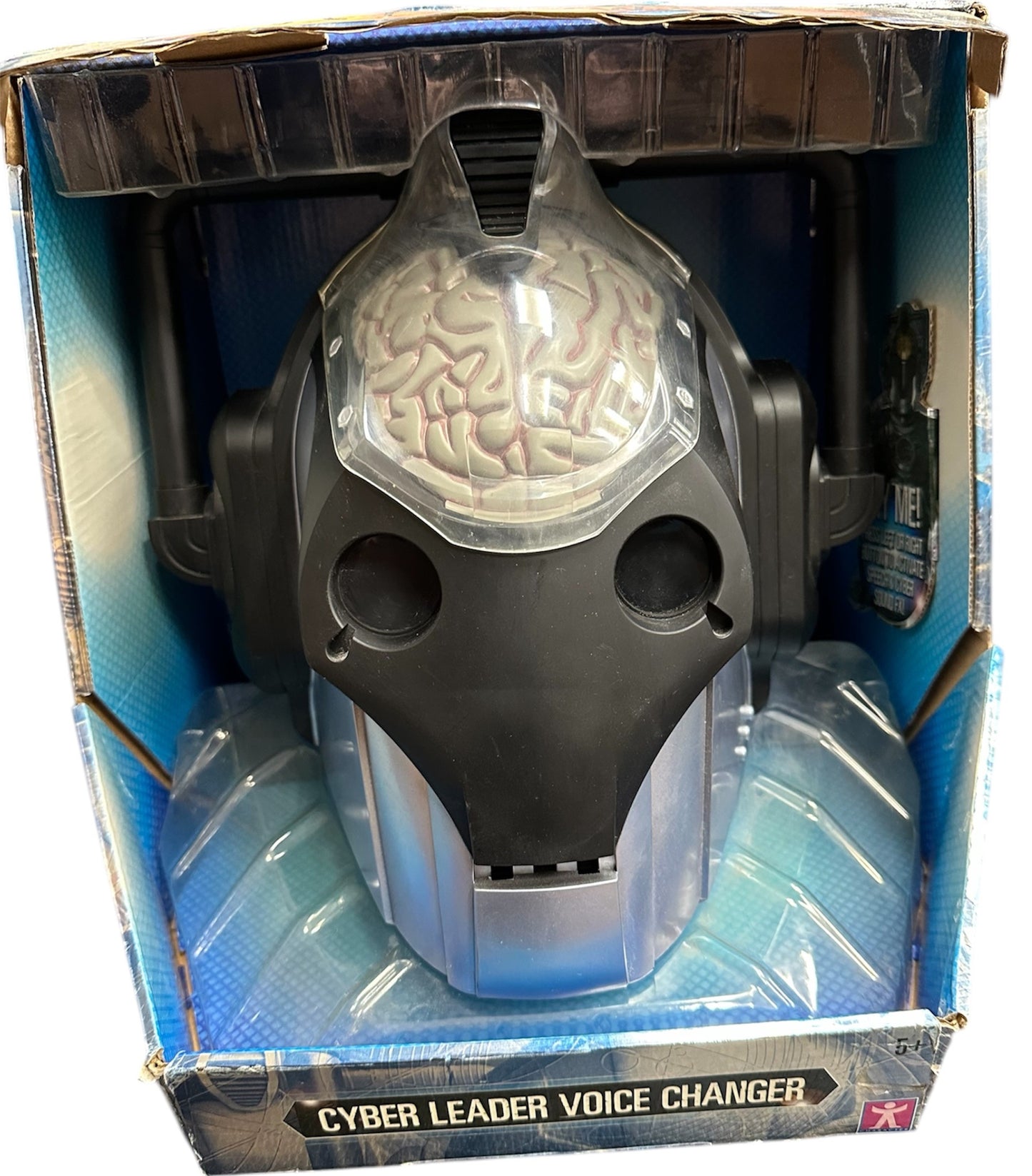 Vintage Characters 2007 Doctor Dr Who Cyber Leader Voice Changer Helmet Featuring Lights And Sound FX - Brand New Shop Stock Room Find