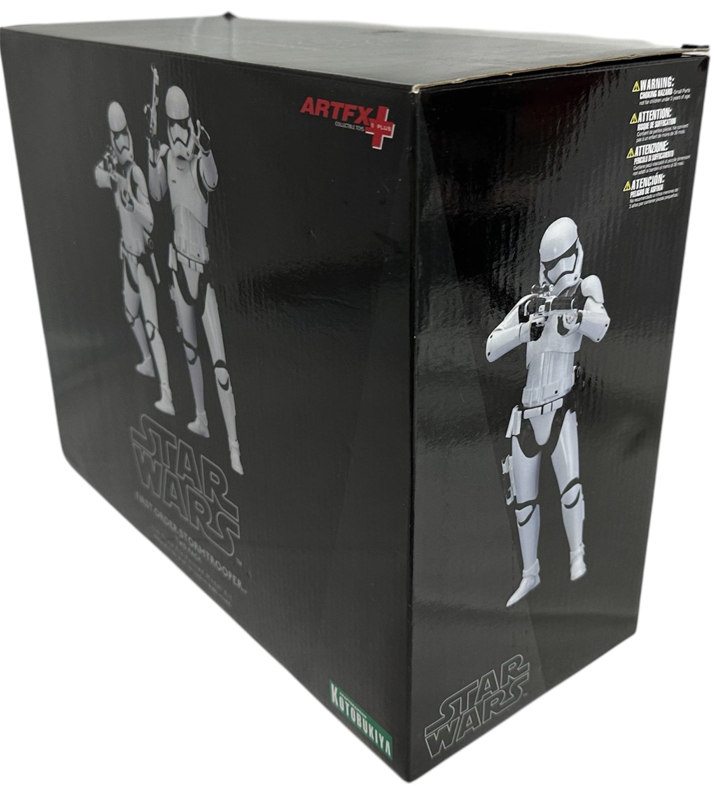 Vintage 2015 Star Wars ARTFX Plus First Order Stormtroopers 2 Pack 1/10th Scale Pre-Painted Snap Fit Army Builder Action Figure Pre-Painted Model Kit - Brand New Factory Sealed Shop Stock Room Find