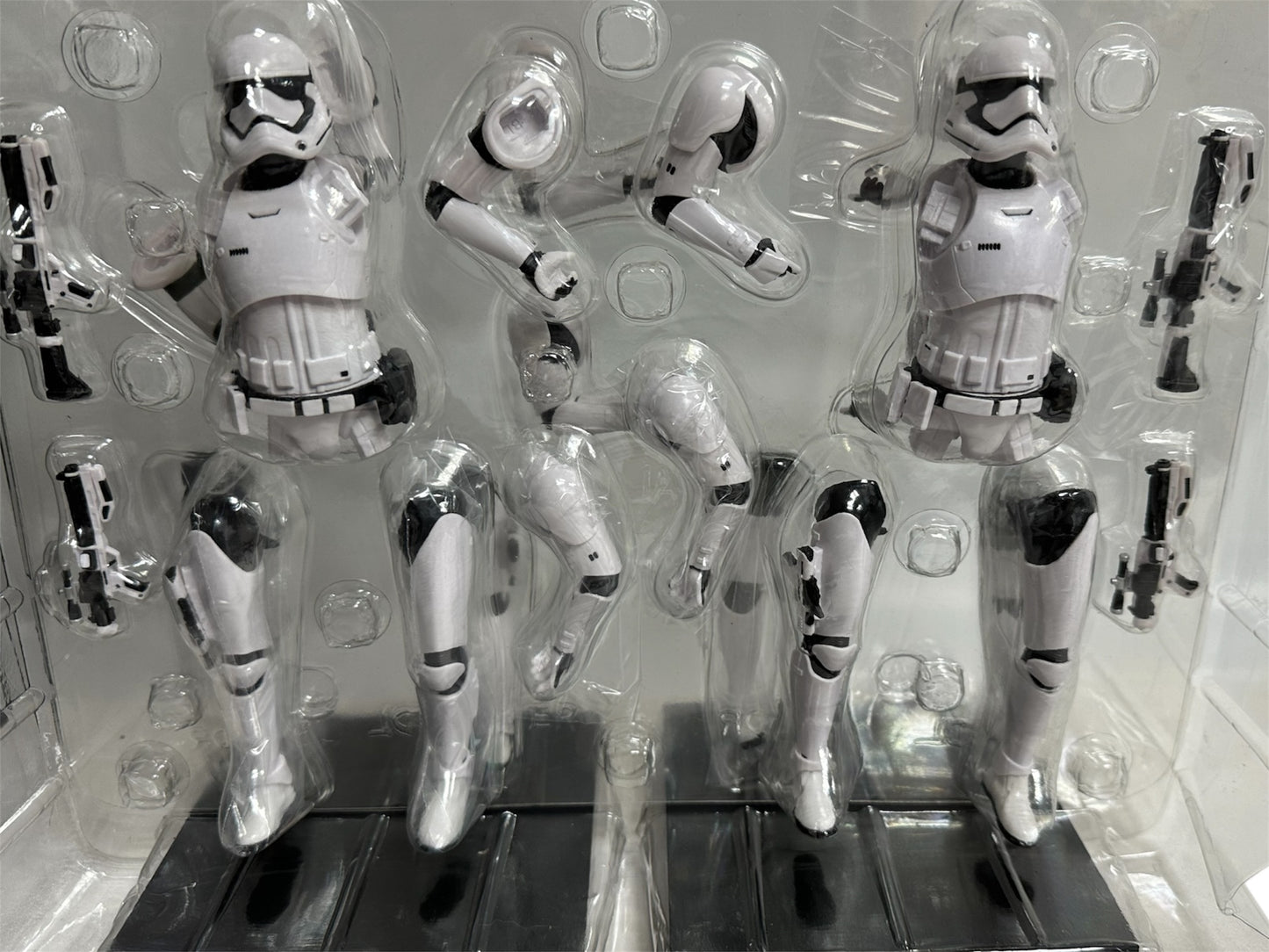 Vintage 2015 Star Wars ARTFX Plus First Order Stormtroopers 2 Pack 1/10th Scale Pre-Painted Snap Fit Army Builder Action Figure Pre-Painted Model Kit - Brand New Factory Sealed Shop Stock Room Find