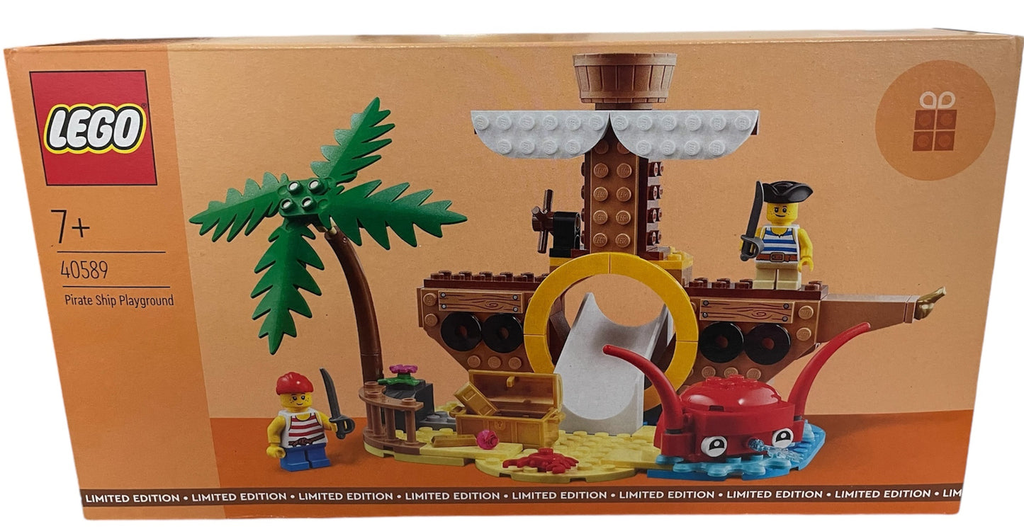 Original Lego Limited Edition Set - Pirate Ship Playground Set Number 40589 - Brand New Factory Sealed