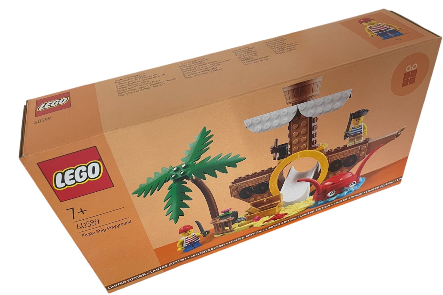 Original Lego Limited Edition Set - Pirate Ship Playground Set Number 40589 - Brand New Factory Sealed