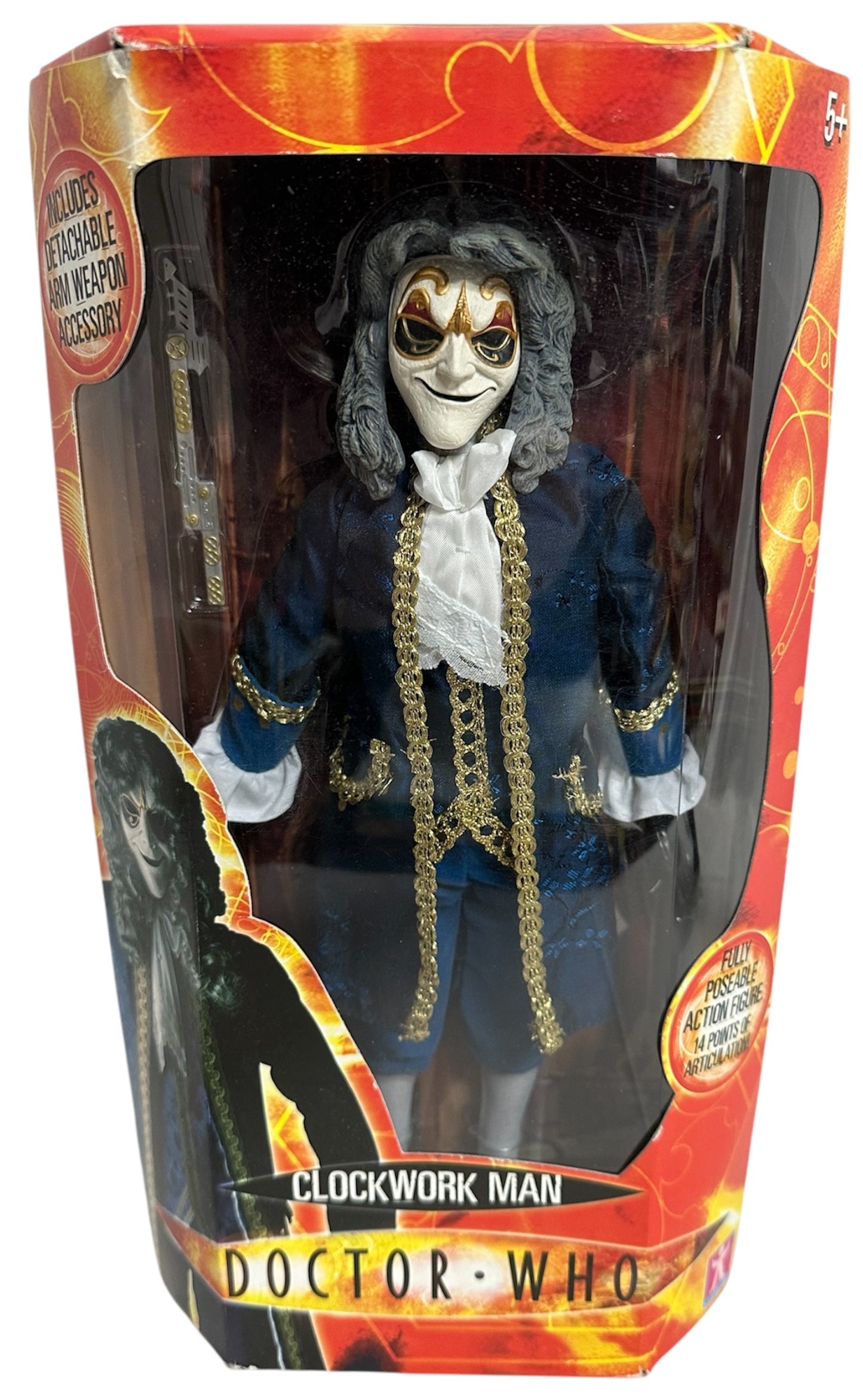 Vintage Characters 2007 Doctor Dr Who 12 Inch Clockwork Man Highly Detailed Action Figure - Brand New Factory Sealed Shop Stock Room Find