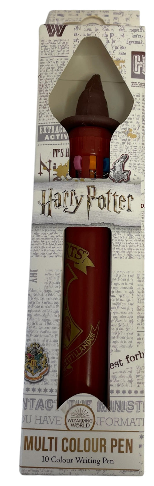 The Wizarding World Of Harry Potter - The Sorting Hat Multi Colour Pen - Factory Sealed Shop Stock Room Find