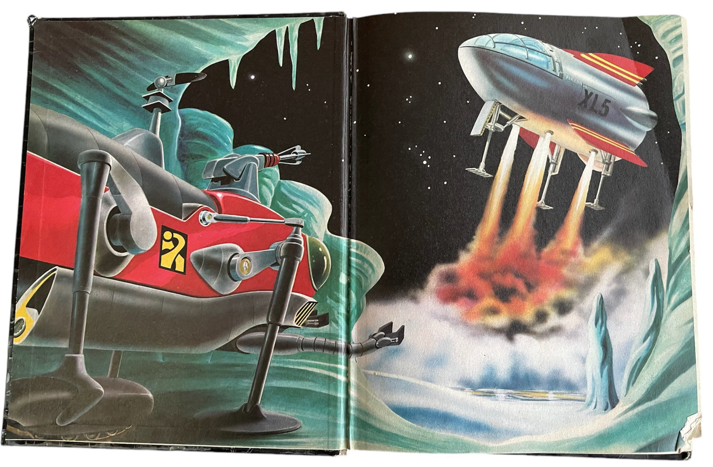 Vintage Gerry Andersons Fireball XL5 Annual 1966