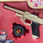 Vintage Bandai 2005 Gerry Andersons New Captain Scarlet Spectrum Gun Set - Complete And Fully Working In The Original Box - Former Shop Display Set