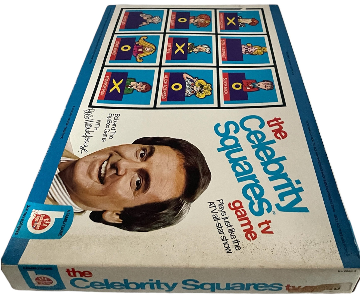 Vintage Buckingham's 1974 - The Celebrity Squares TV Game - Bob And The Big Box Game With Bob Monkhouse - Very Good Condition and Complete In The Original Box