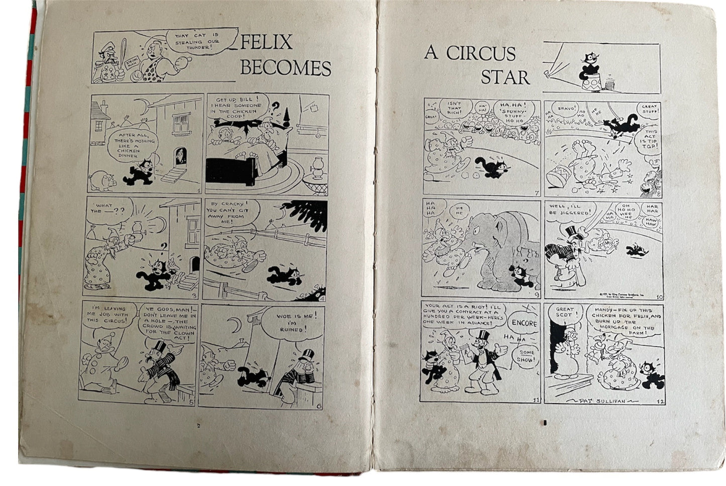 Vintage 1927 The Felix Annual - The Adventures Of The Film Cat