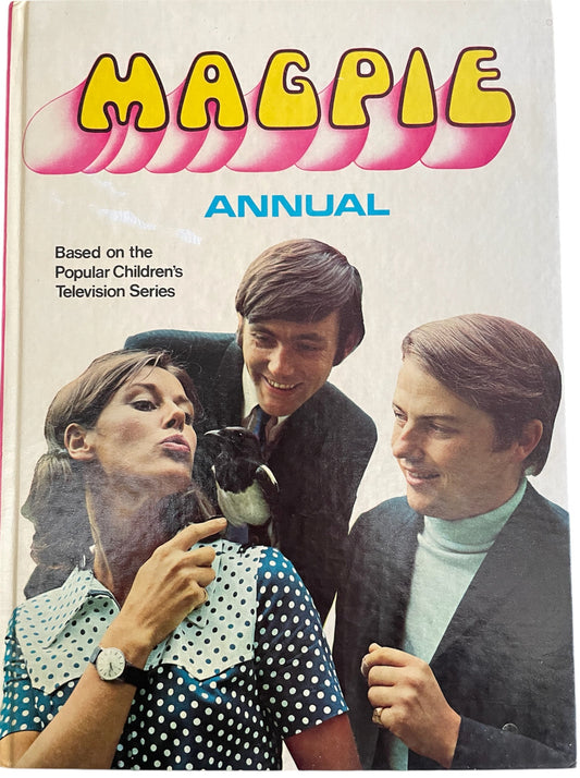 Vintage The Magpie Annual 1969 Based On The Popular Childrens Television Series - Fantastic Condition - Former Shop Stoc