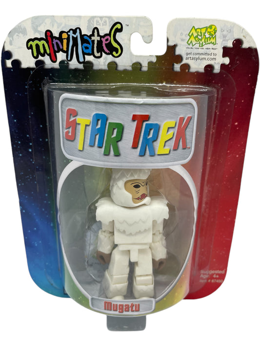 Vintage 2002 Art Asylam/Diamond Select Star Trek The Original Series The Mugatu Mini-Mates Block Figure - Brand New Factory Sealed Shop Stock Room Find