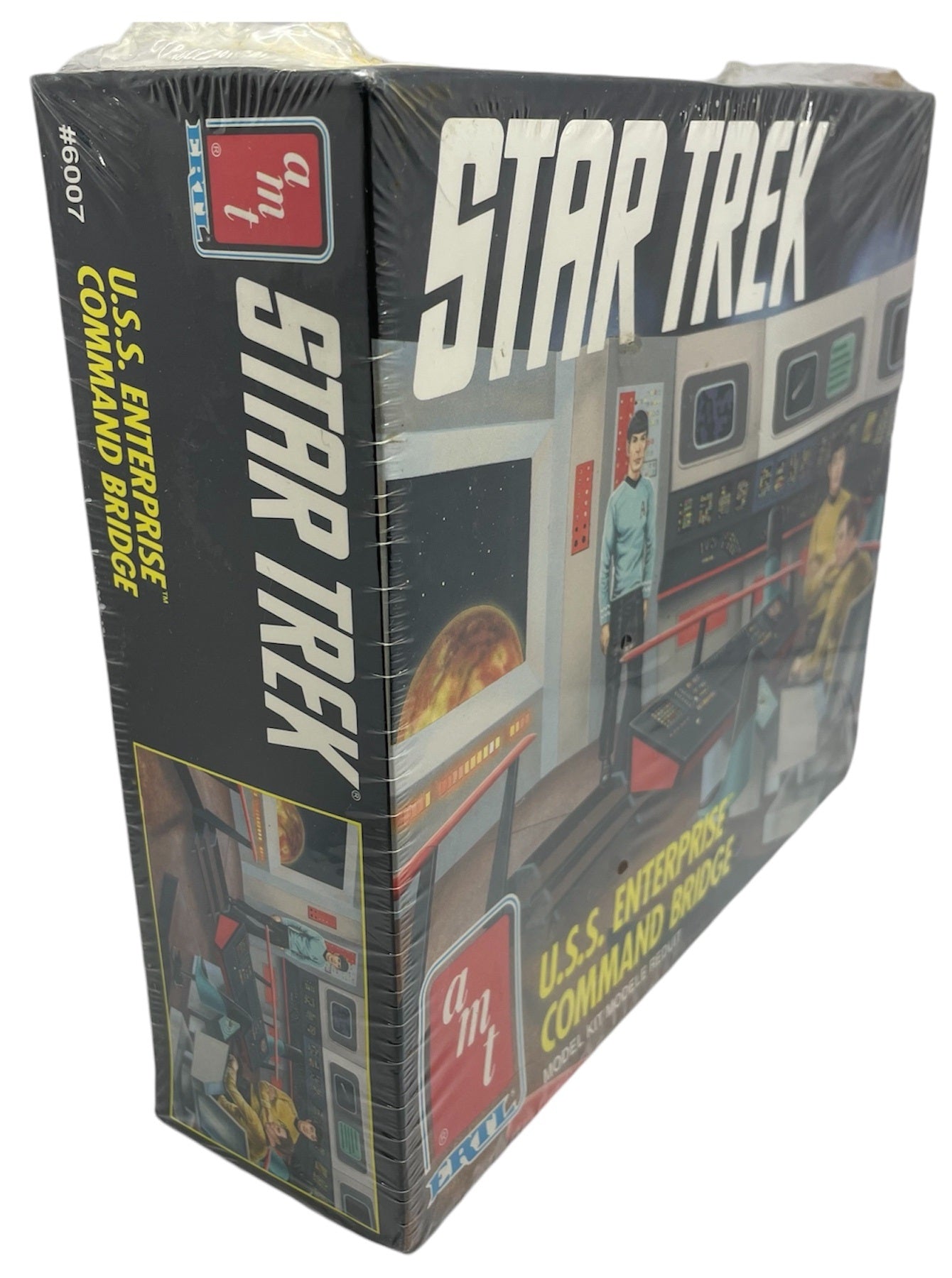 Vintage 1991 AMT/ERTL Star Trek The Original Series 25th Anniversary USS Enterprise Command Bridge Model Kit - Brand New Factory Sealed Shop Stock Room Find