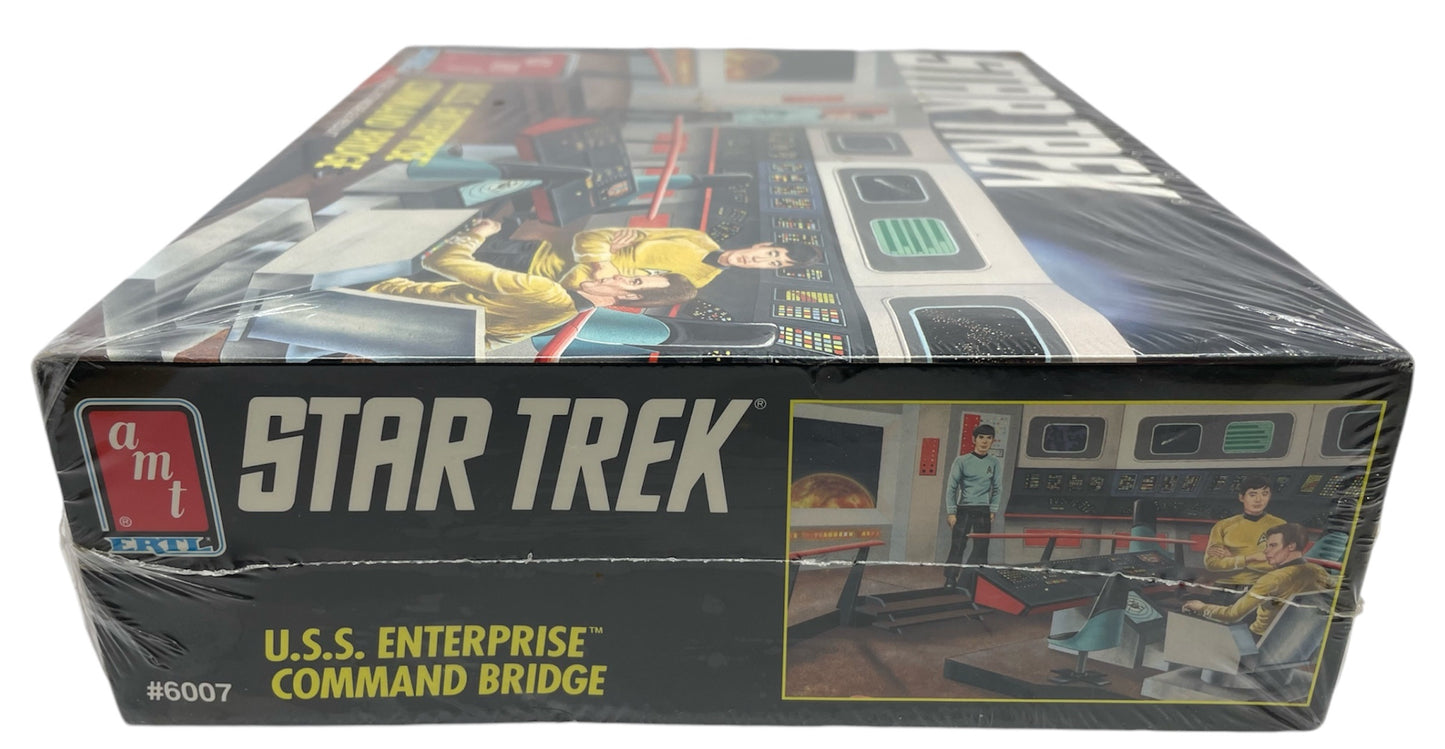 Vintage 1991 AMT/ERTL Star Trek The Original Series 25th Anniversary USS Enterprise Command Bridge Model Kit - Brand New Factory Sealed Shop Stock Room Find