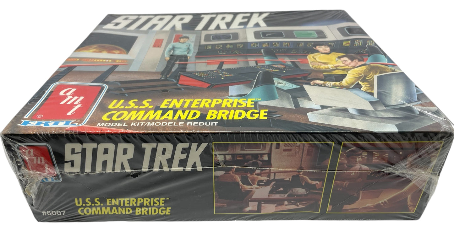 Vintage 1991 AMT/ERTL Star Trek The Original Series 25th Anniversary USS Enterprise Command Bridge Model Kit - Brand New Factory Sealed Shop Stock Room Find