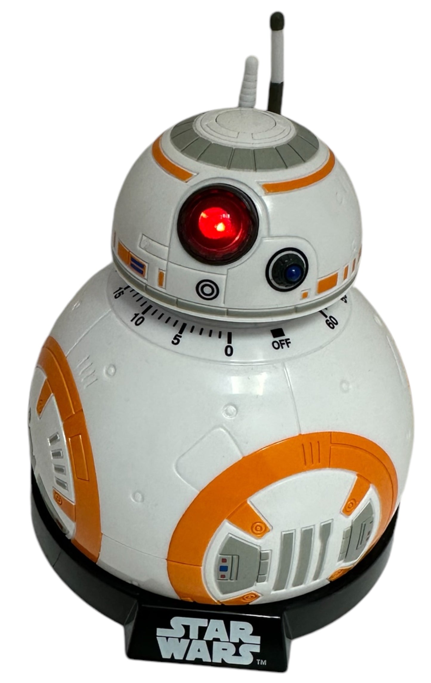 Underground Toys 2016 - Star Wars The Force Awakens - BB-8 Electronic Kitchen Timer With Lights And Sounds - Brand New Factory Sealed Shop Stock Room Find