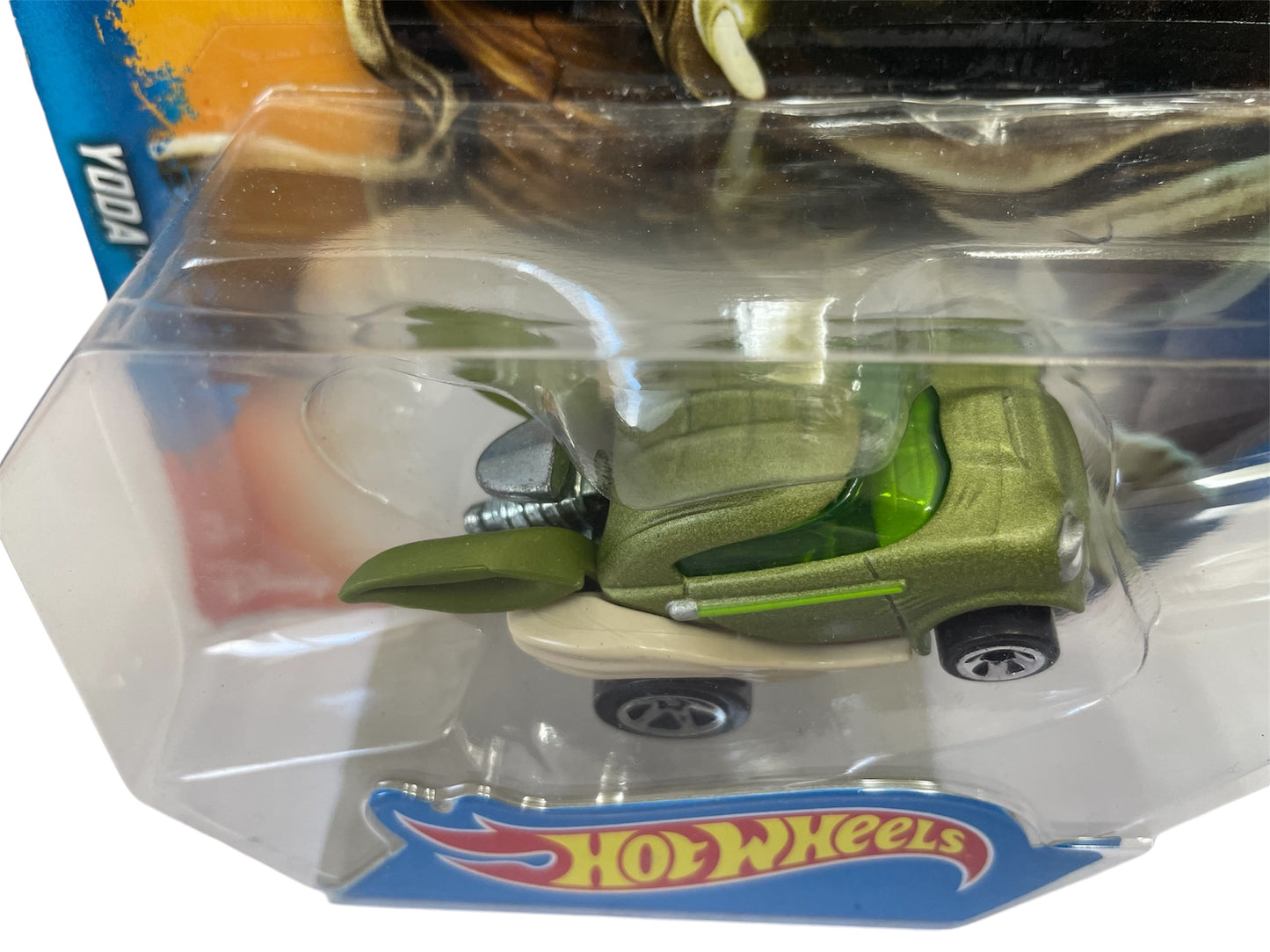 Star Wars 2014 Hot Wheels 1/64 Scale Die-Cast Yoda Mini Model Car Vehicle - New In Pack