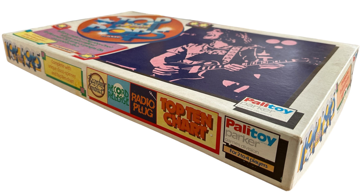 Vintage 1973 Palitoy Parker Games Division - Top Of The Pops Board Game - Fantastic Condition - 100% Complete - In The Original Box