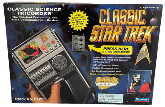 Vintage 1995 Playmates Star Trek Classic Electronic Science Tricorder - Shop Stock Room Find