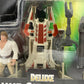 Vintage Kenner 1996 Star Wars The Power Of The Force Deluxe Luke Skywalker Action Figure With Desert Sport Skiff - Brand New Factory Sealed Shop Stock Room Find