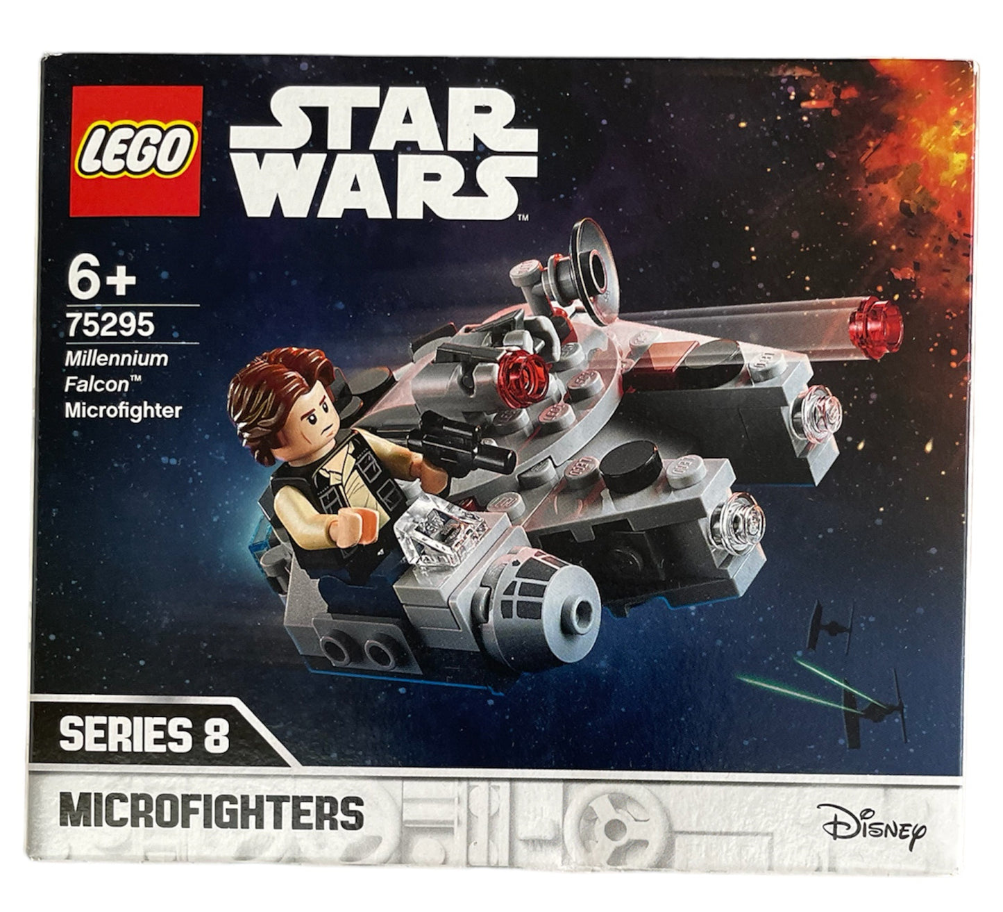 Star Wars Lego Microfighters Millennium Falcon Microfighter With Han Solo Figure - Brand New Factory Sealed Kit