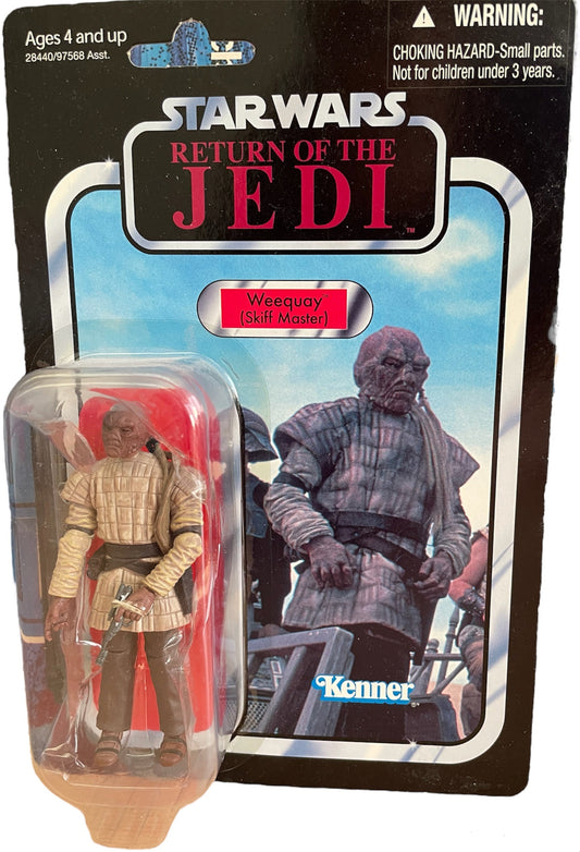 Vintage Kenner 2011 Star Wars Vintage Collection Return Of The Jedi Weequay Skiff Master No. VC48 - Collectors Edition Very Rare - Brand New Factory Sealed Shop Stock Room Find