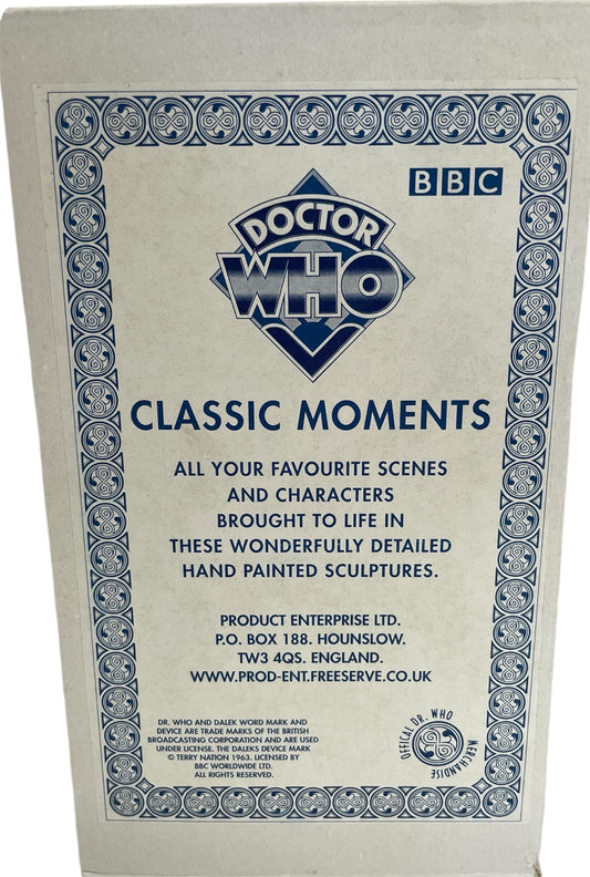 Vintage 1995 Product Enterprise Doctor Dr Who The Classic Moments Collection - The Sensorite 7 Inch Figure Master Sculpted Hand Painted Statue Limited Edition - Shop Stock Room Find