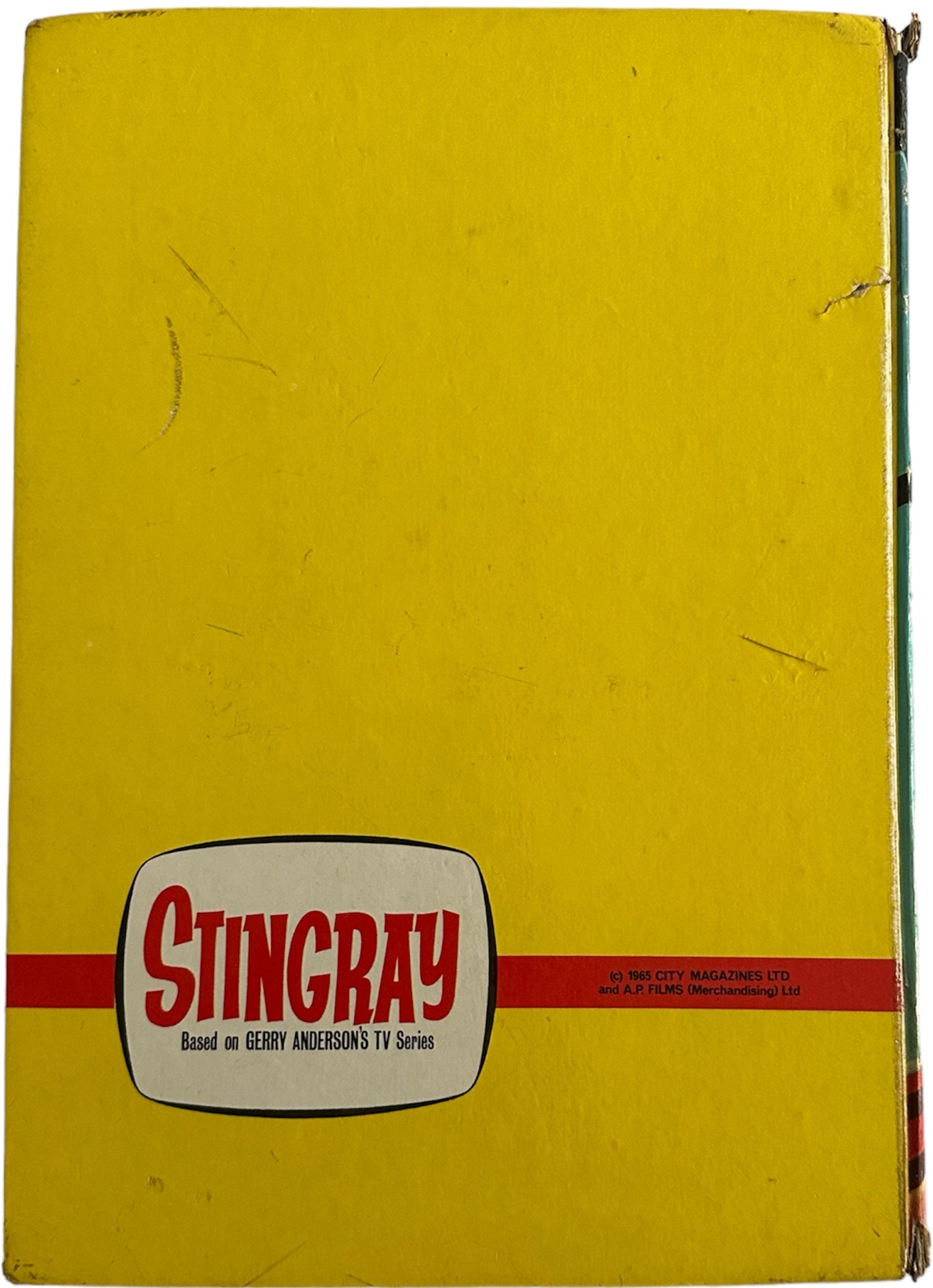 Vintage Gerry Andersons Stingray Annual 1966