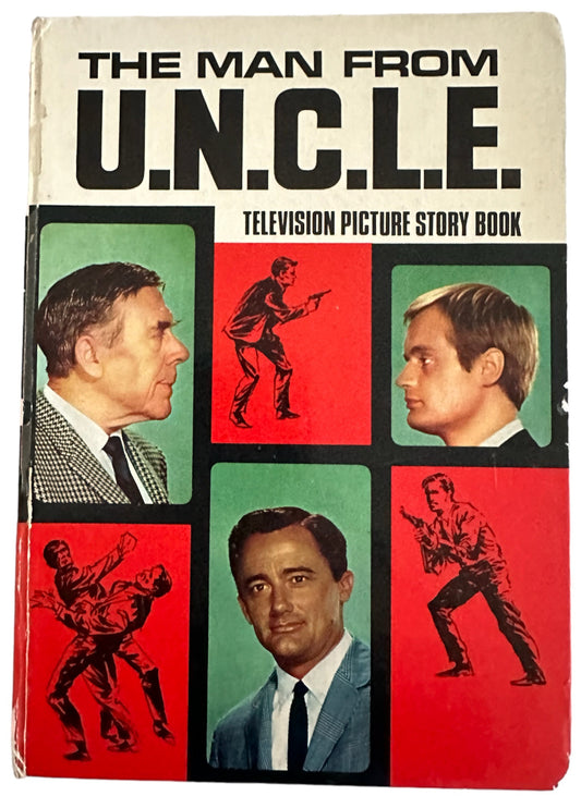 Vintage 1967 The Man From UNCLE Television Picture Story Book - Good Condition.