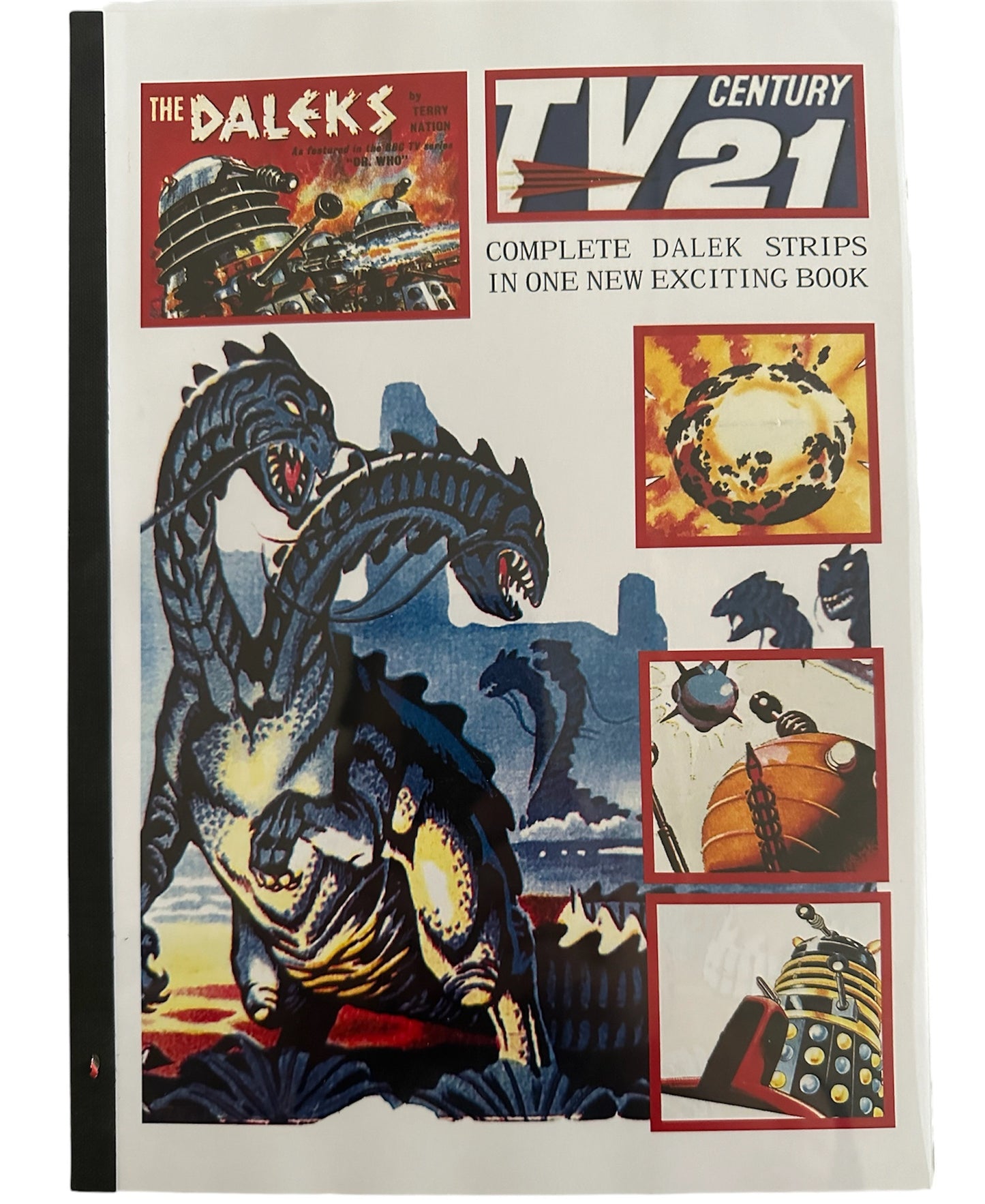 TV Century 21 Complete Dalek Comic Strips In One Exciting Book - Ultra Rare Proof Book