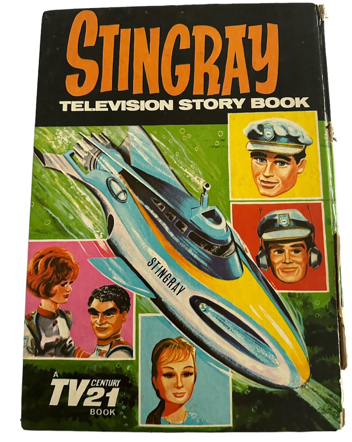 Vintage Gerry Andersons Stingray Television Story Book 1965 Annual Style - Good Condition