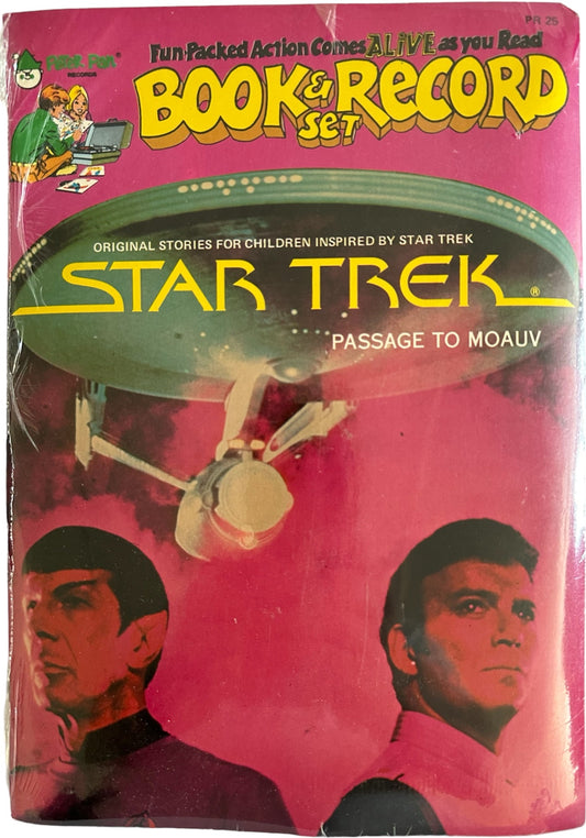 Vintage 1979 Star Trek The Crier Of Emptiness Book & 7 Inch Vinyl Record Set 7 - 45 RPM No. PR26 - Brand New Factory Sealed Shop Stock Room Find (Copy)