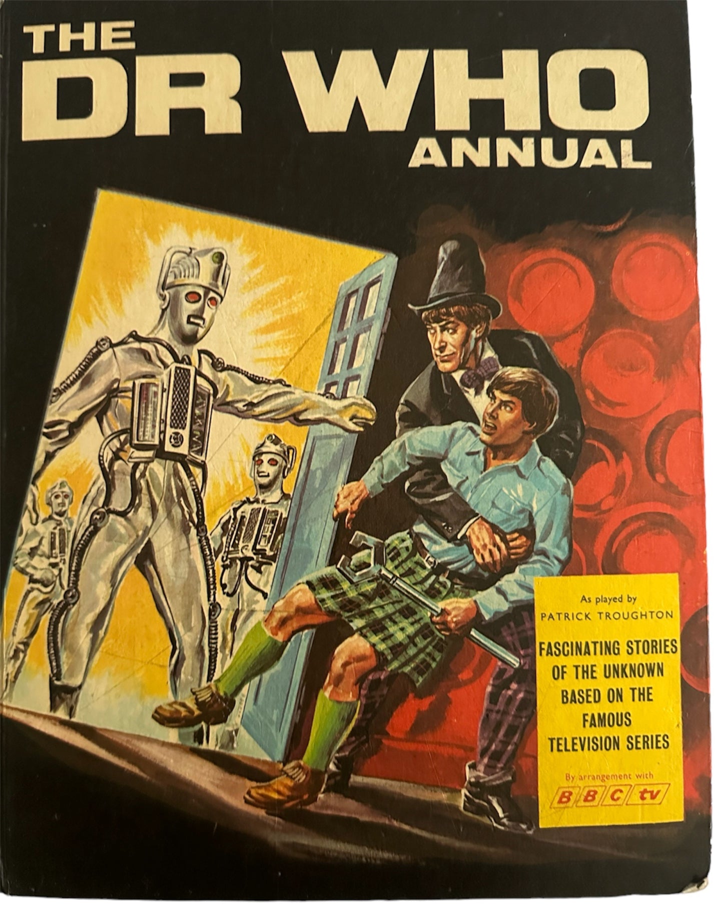 Vintage The Dr Doctor Who Annual 1969 As Played By Patrick Troughton