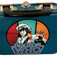 Vintage 1980 Dr Who Classic 4th Doctor Tom Baker Tin Tote Lunch Box - Former Shop Stock