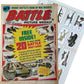 Vintage 1975 Battle Picture Weekly Issue No. 3 With Free Gift - Boys Comic Every Thursday 22nd March 1975 - Former Shop Stock