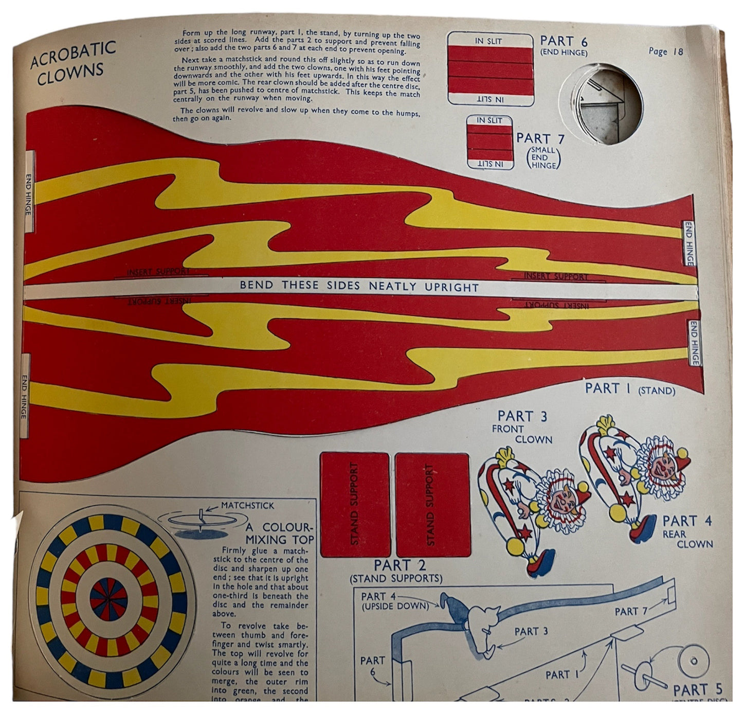 Vintage 1930's Ultra Rare Daily Express Model Book - 21 Fine Scale Models And A Model Aeroplane Which Flies - Fantastic Condition Unused - Former Shop Stock