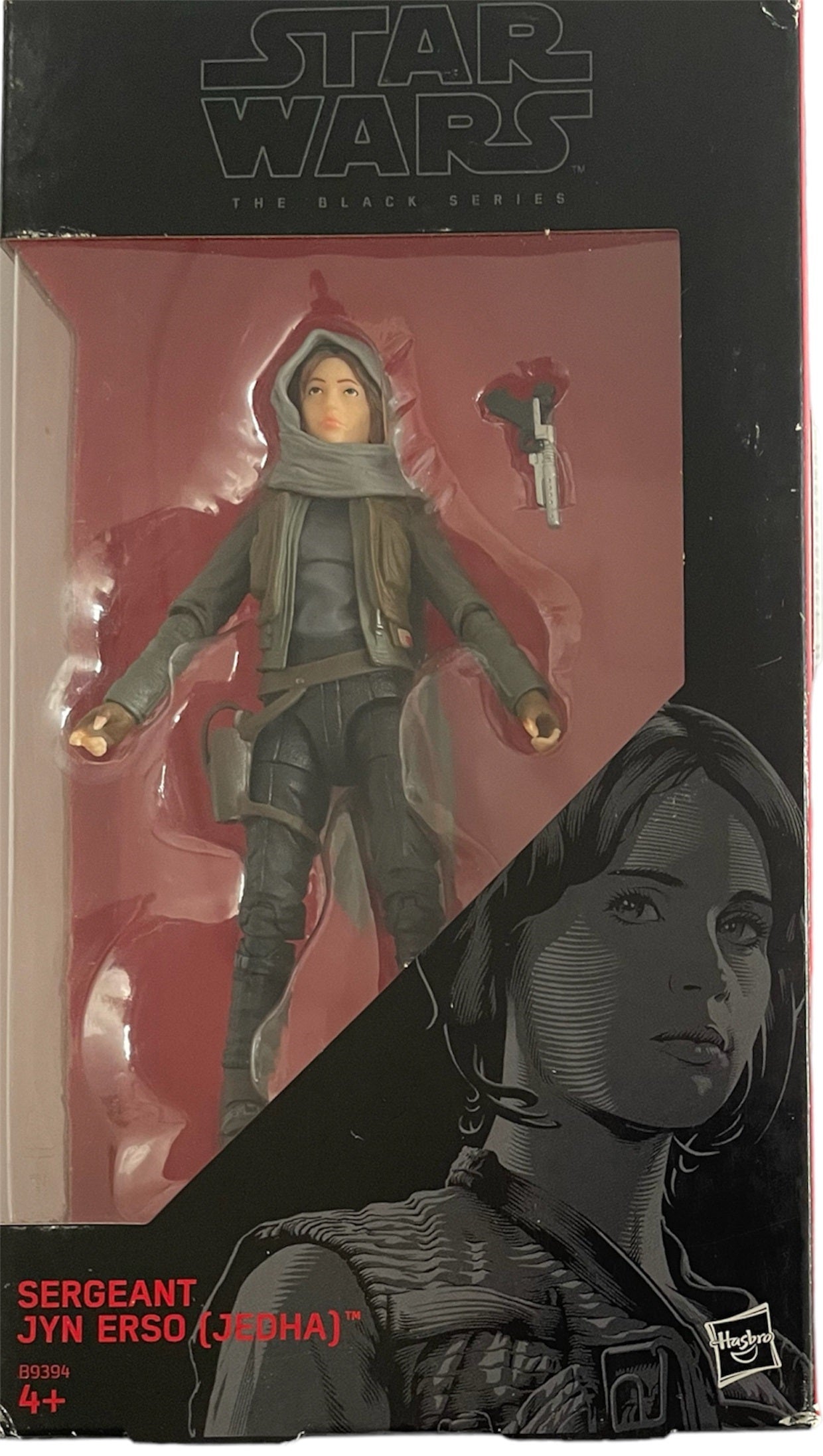 Star Wars Episode VII The Force Awakens The Black Series Sergeant Jyn Erso (Jedha) 6 Inch Action Figure - Brand New Factory Sealed Shop Stock Room Find