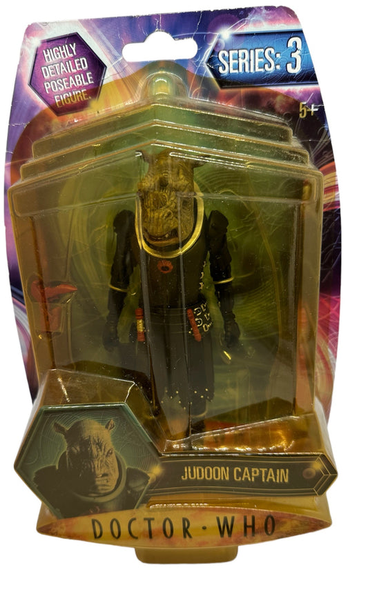 Vintage 2007 Doctor Dr Who 6 Inch Judoon Captain Highly Detailed Action Figure - Brand New Factory Sealed Shop Stock Room Find