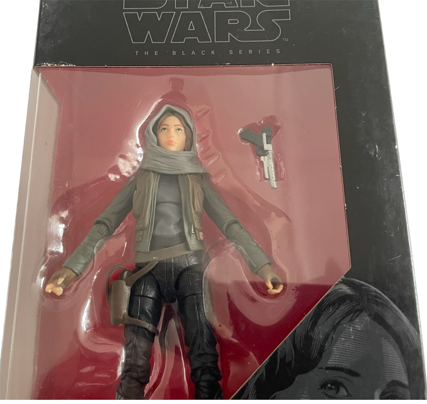 Star Wars Episode VII The Force Awakens The Black Series Sergeant Jyn Erso (Jedha) 6 Inch Action Figure - Brand New Factory Sealed Shop Stock Room Find