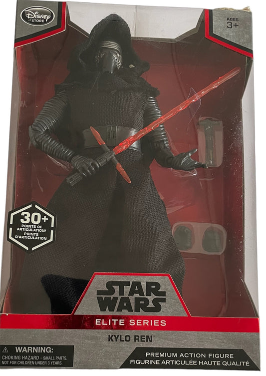 Vintage 2015 Star Wars - The Force Awakens 12 Inch Elite Series Kylo Ren Premium Action Figure - Brand New Factory Sealed Shop Stock Room Find