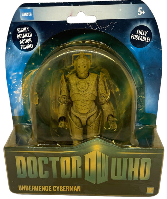 Vintage 2009 Doctor Dr Who The Pandorica Opens/The Big Bang - Underhenge Cyberman Action Figure - Factory Sealed Shop Stock Room Find