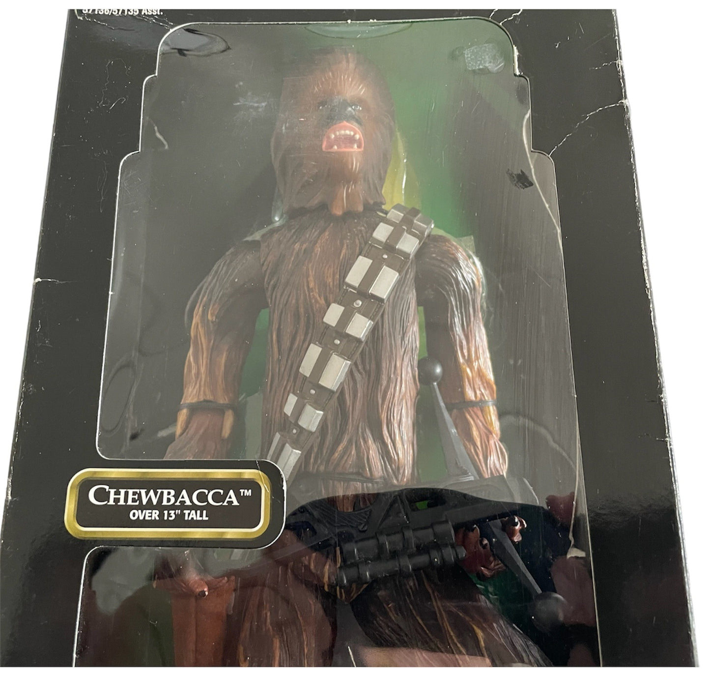 Vintage 1999 Star Wars The Power Of The Force - Return Of The Jedi Chewbacca 13 Inch Tall Action Figure - Factory Sealed Shop Stock Room Find